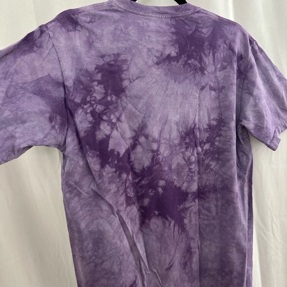 Vintage The Mountain Bald Eagle Graphic Tee in Purple Mens Size Small - Picture 6 of 6